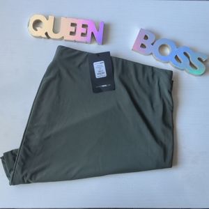 Fashion Nova Forest Green Pencil Skirt